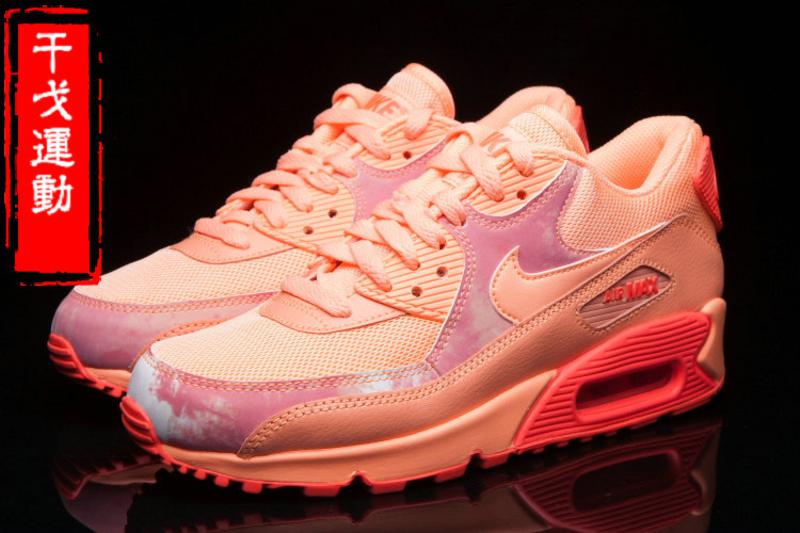 正品新款耐克跑鞋夏季气垫Nike Air Max90女鞋跑步鞋443817-600