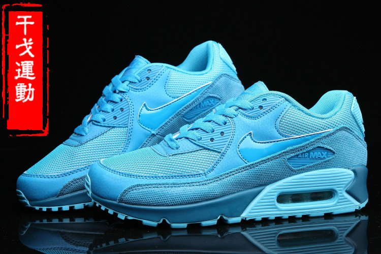 正品新款耐克跑鞋夏季气垫Nike Air Max90女鞋跑步鞋443817-401