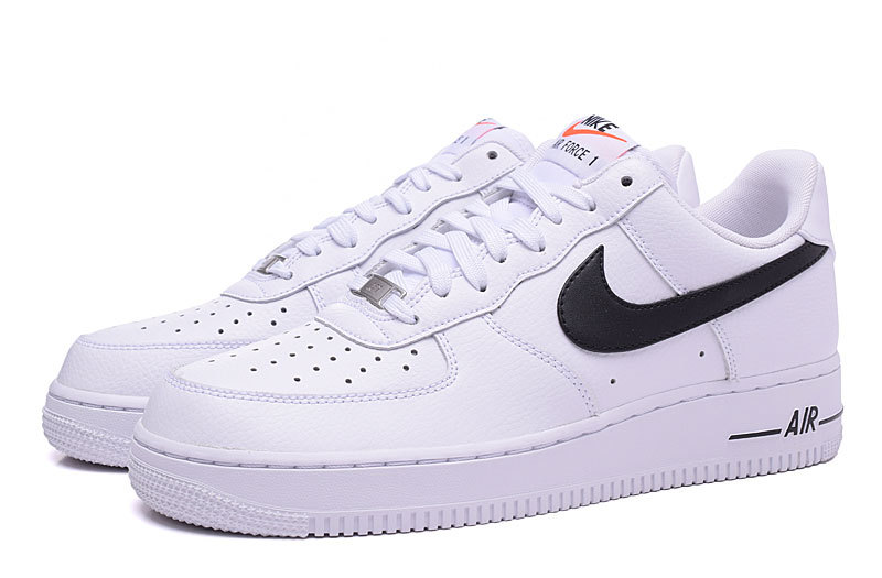 耐克男鞋正品NIKE AIR force 1空军一号AF1板鞋白黑运动鞋