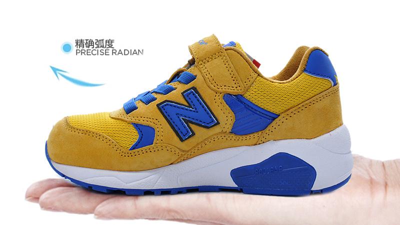 New Balance正品NB鞋新百伦580反毛皮童鞋大童小童运动亲子鞋休闲跑步鞋