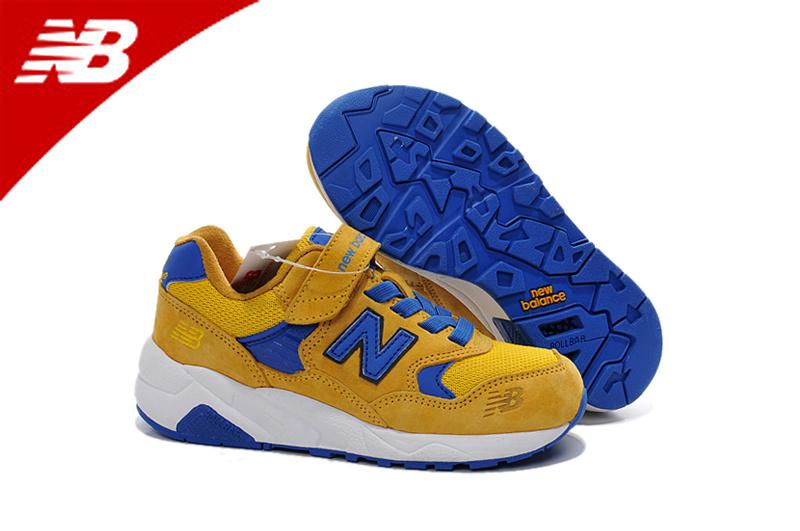 New Balance正品NB鞋新百伦580反毛皮童鞋大童小童运动亲子鞋休闲跑步鞋