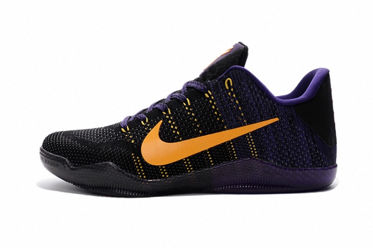 耐克Kobe 11 Elite BHM黑人月科比退役男子篮球鞋编织版低帮全明星战靴