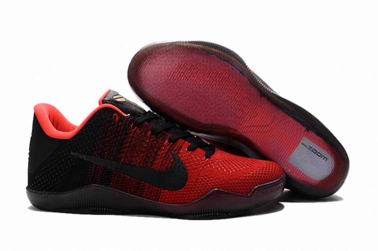 耐克Kobe 11 Elite BHM黑人月科比退役男子篮球鞋编织版低帮全明星战靴