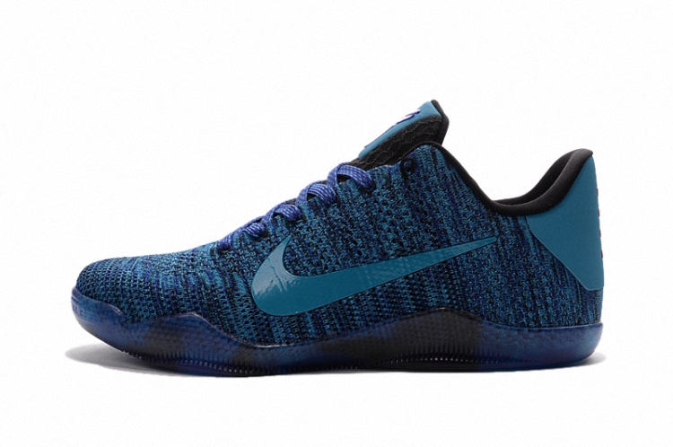 耐克Kobe 11 Elite BHM黑人月科比退役男子篮球鞋编织版低帮全明星战靴