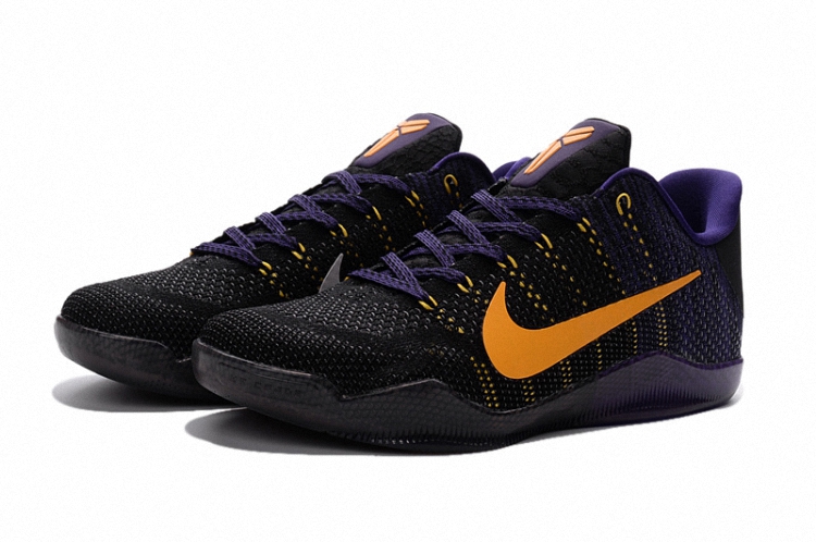 耐克Kobe 11 Elite BHM黑人月科比退役男子篮球鞋编织版低帮全明星战靴