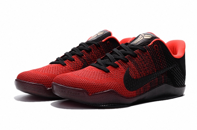 耐克Kobe 11 Elite BHM黑人月科比退役男子篮球鞋编织版低帮全明星战靴