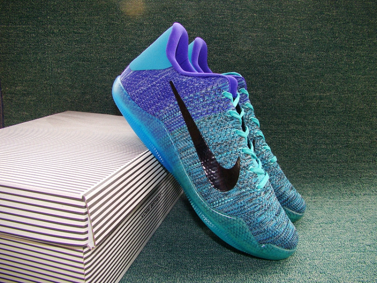 耐克Kobe 11 Elite BHM黑人月科比退役男子篮球鞋编织版低帮全明星战靴