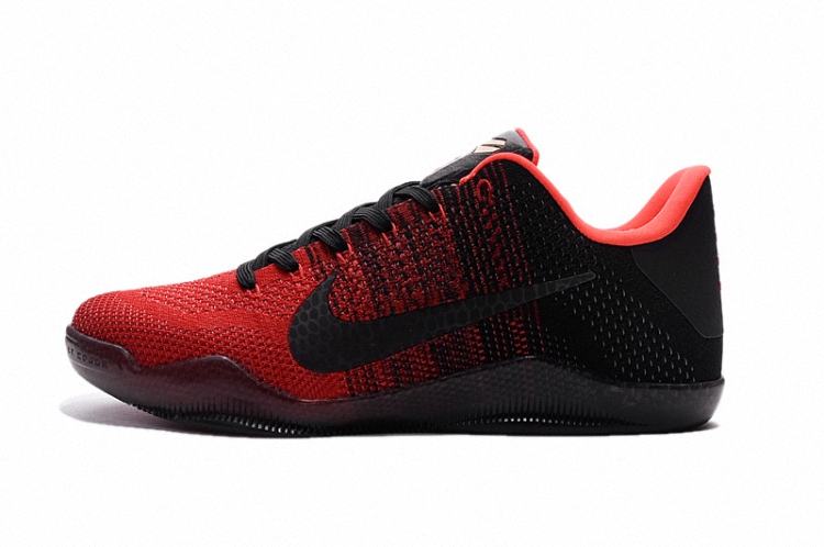 耐克Kobe 11 Elite BHM黑人月科比退役男子篮球鞋编织版低帮全明星战靴