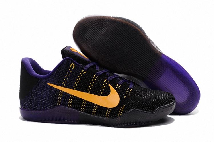 耐克Kobe 11 Elite BHM黑人月科比退役男子篮球鞋编织版低帮全明星战靴