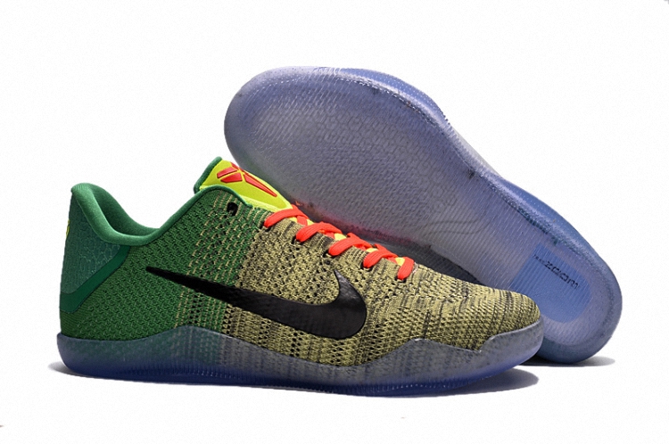 耐克Kobe 11 Elite BHM黑人月科比退役男子篮球鞋编织版低帮全明星战靴