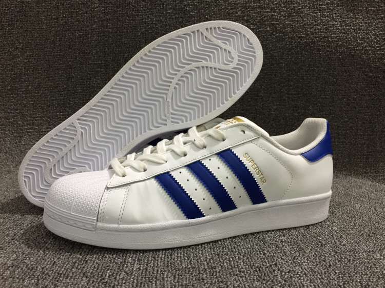 阿迪达斯Adidas 女鞋三叶草Superstar 金标贝壳头男鞋板鞋运动鞋