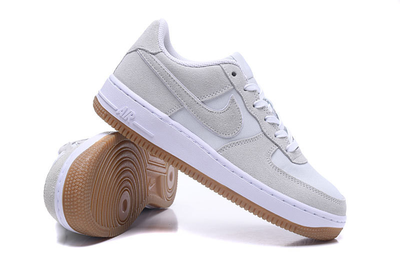 耐克/NIKE Nike Air Force 1 Low Off WhiteWhite-Gum