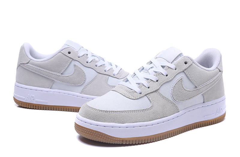 耐克/NIKE Nike Air Force 1 Low Off WhiteWhite-Gum