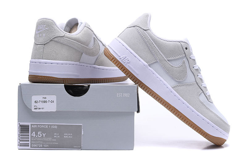 耐克/NIKE Nike Air Force 1 Low Off WhiteWhite-Gum