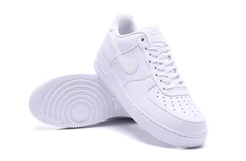 耐克/NIKE NIKE AIR FORCE 1 07 LV8 PREMIUM 全白折边 休闲鞋