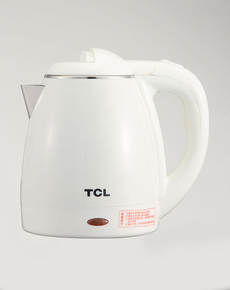 TCL防烫包塑电热水壶TA-KB121B