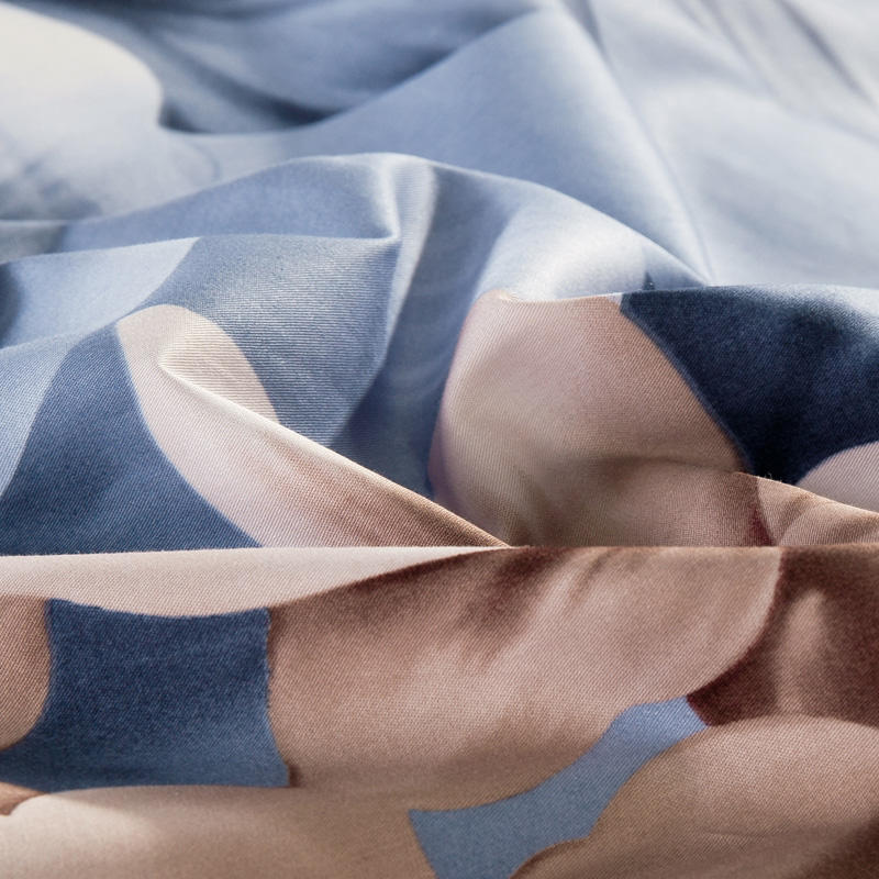 约克罗兰全棉活性3D大版印花床上用品四件套-静听花语 包邮