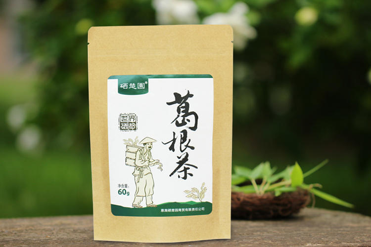 【硒楚园】大山里的农家葛根茶 葛根茶袋泡 便携袋装 干净卫生