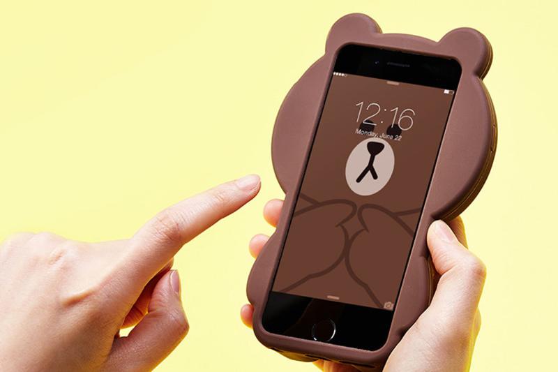iphone6手机壳韩国明星卡通布朗熊苹果6plus奢华简约5s日韩防摔套