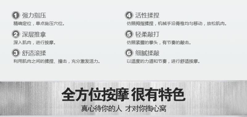  艾米娅 颈椎按摩器颈部腰部肩部按摩垫家用多功能枕全身靠垫椅垫