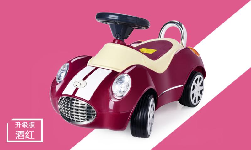 艾米娅 宝宝学步车1-3岁儿童车玩具车滑行车可骑可坐人助步车四轮溜溜车