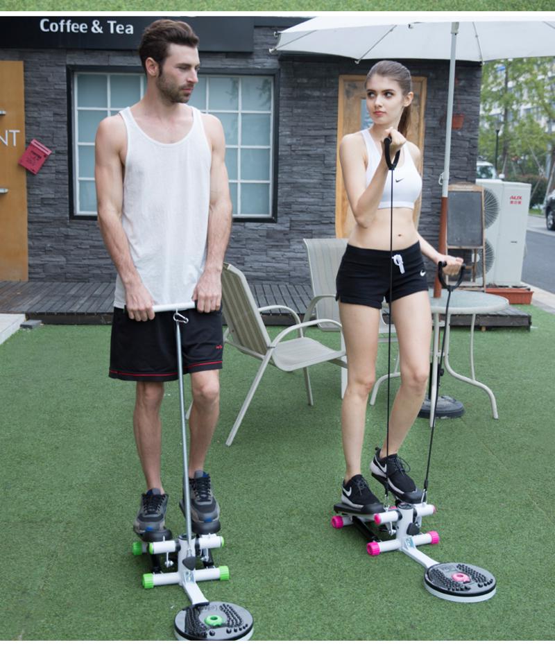 艾米娅静音踏步机 家用迷你摇摆减肥多功能液压健身器材