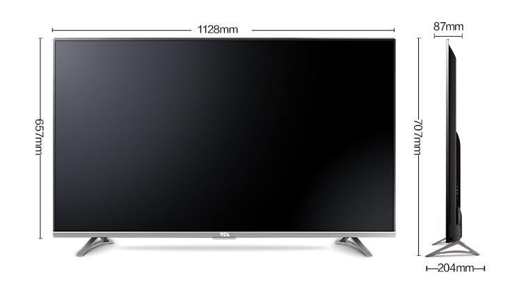 TCL D50A620U 50英寸 观影王4K版 同步院线 十四核安卓智能电视【四平电器旗舰店】