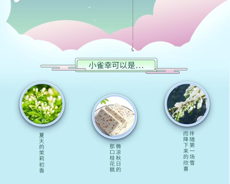 百雀羚 小雀幸澄净美肌面膜补水保湿亮肤面膜贴 10片装