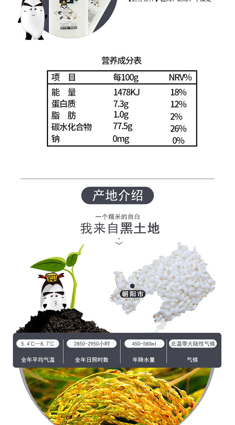 十月稻田 糯米400g*2