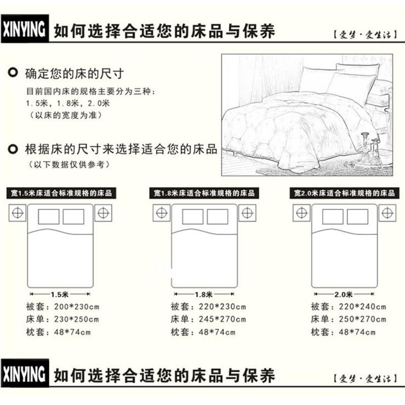 米方高档欧式丝棉色织贡缎提花-床品四件套 --爱恋一生（大红）