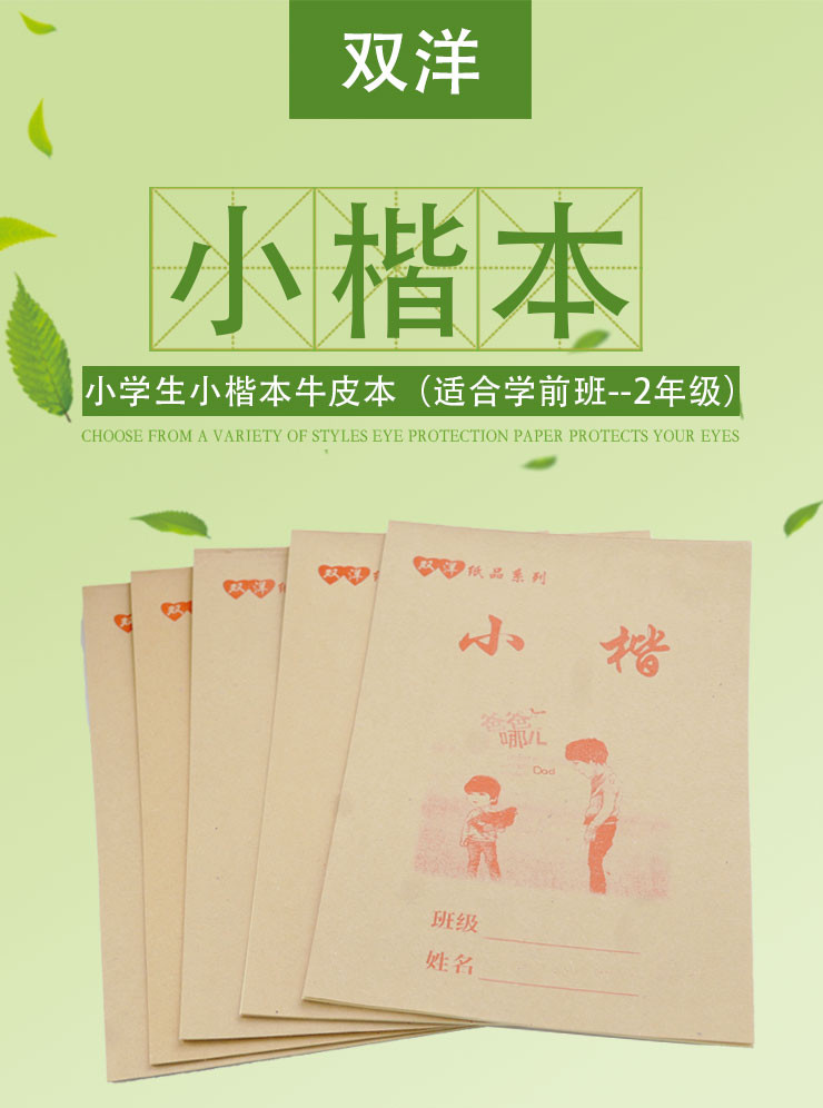 DL双洋 小楷本(十格）32k*25本（适合学前班--2年级）字格本一行十格小学生幼儿园用作业本