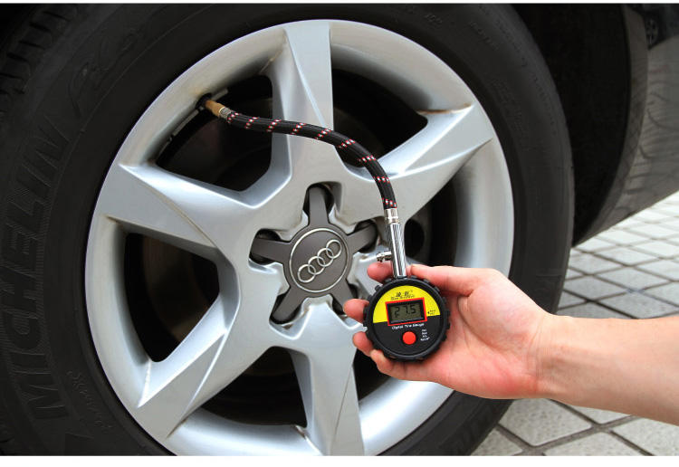凌匠 汽车胎压计胎压表车用气压表胎压监测数显高精度可放气 正品