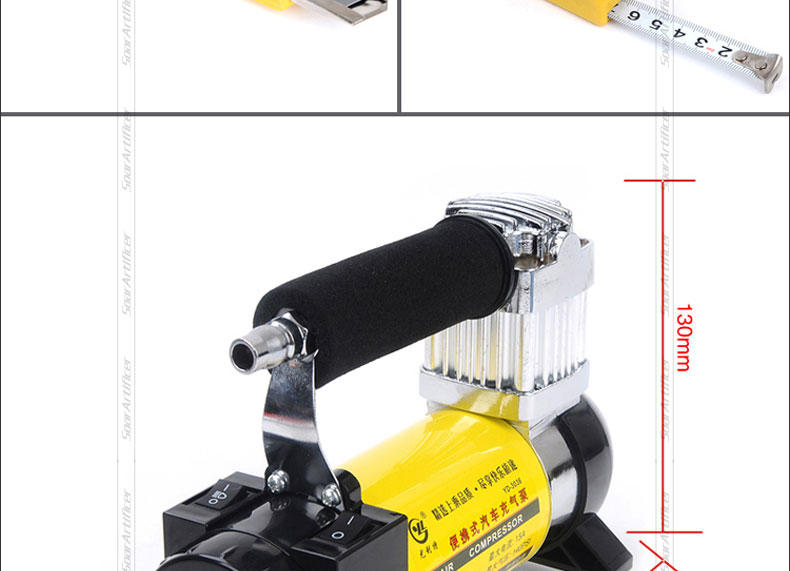 正品尤利特3036/3035 车载充气泵便携式汽车用轮胎打气泵电动12V