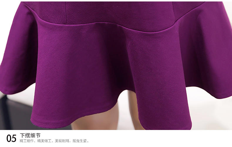 JEANE-SUNP2016年春季新款时尚女装韩版蕾丝镂空拼接款后背一粒扣女士连衣裙