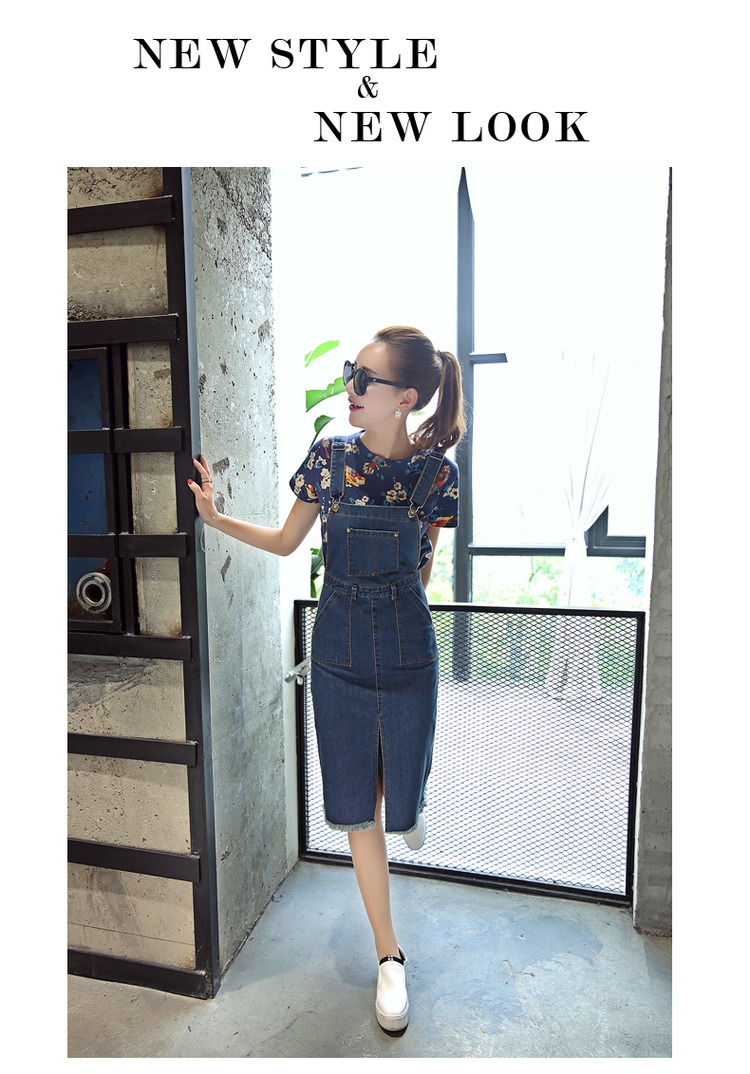 JEANE-SUNP2016夏季新款中长裙女装通勤纯色韩版单件夏装修身常规淑女连衣裙