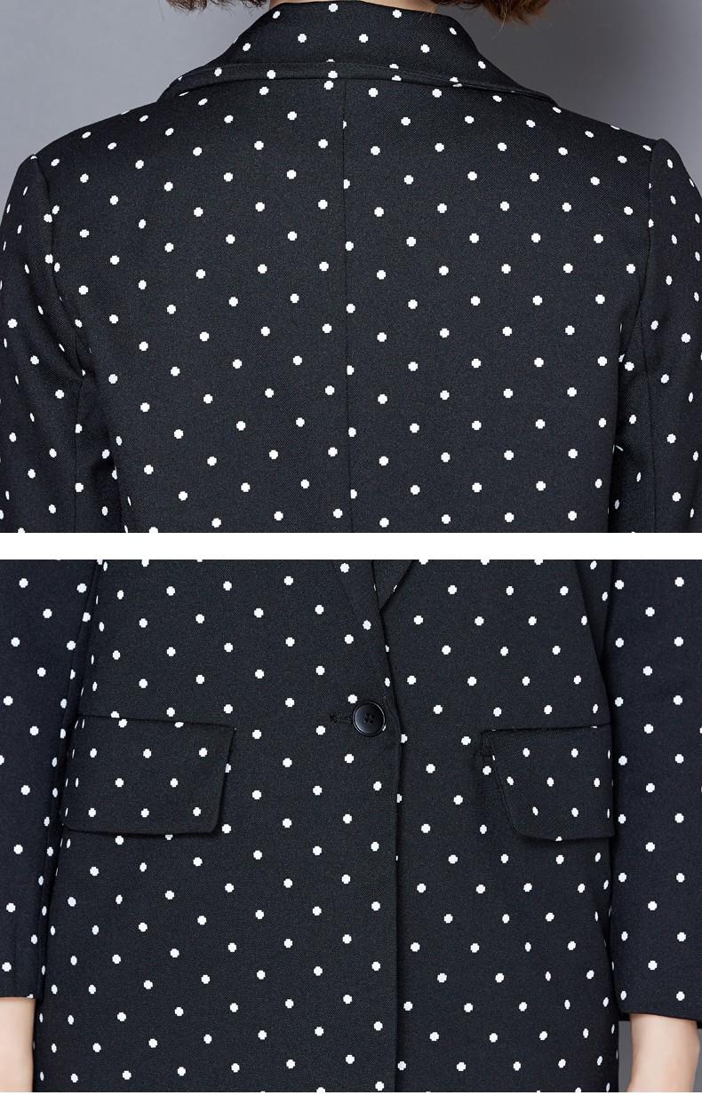 JEANE-SUNP2016秋装新款韩版修身显瘦中长款西服式风衣女装学院风外套潮