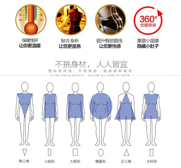 JEANE-SUNP 2016韩版时尚显瘦加厚棉袄中长款保暖连帽羽绒棉服