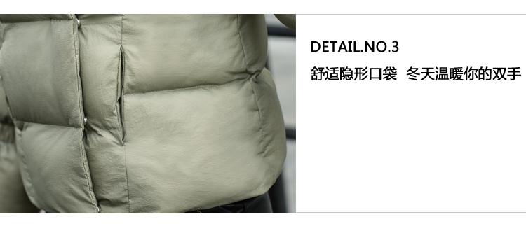 JEANE-SUNP 2016冬季女装新款时尚韩版斗篷加厚面包服短款棉衣女小棉袄厚外套