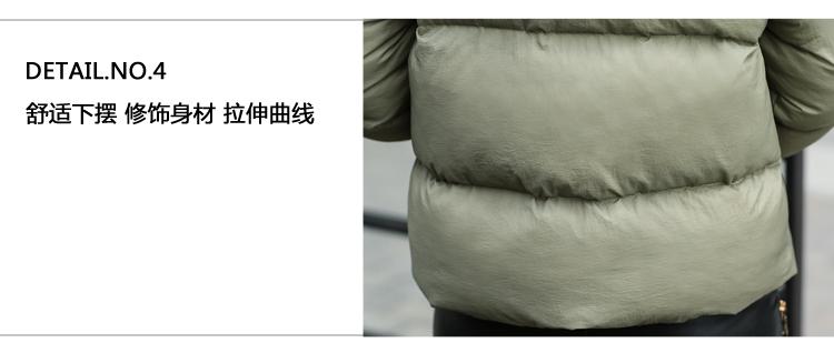JEANE-SUNP 2016冬季女装新款时尚韩版斗篷加厚面包服短款棉衣女小棉袄厚外套