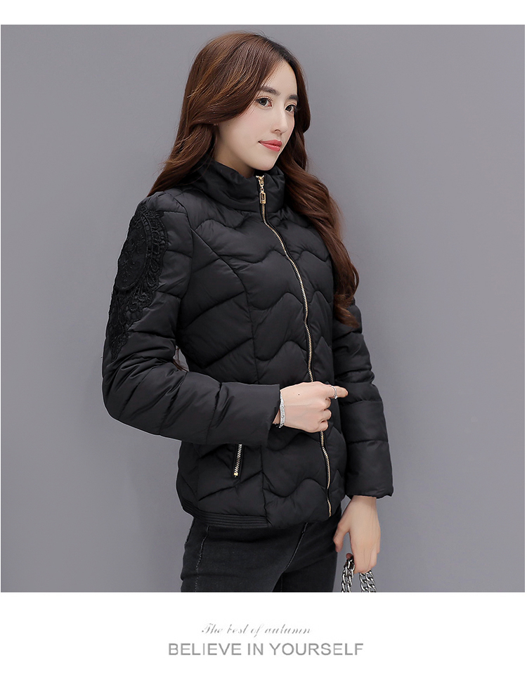 JEANE-SUNP 2016冬季新款棉衣女短款学生韩版修身显瘦小棉袄羽绒棉服外套上衣
