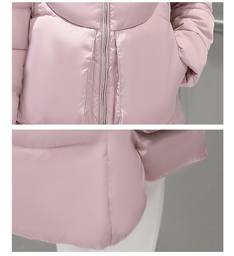 JEANE-SUNP 2016冬季新款韩版修身显瘦棉服连帽厚外套短款冬装保暖棉袄
