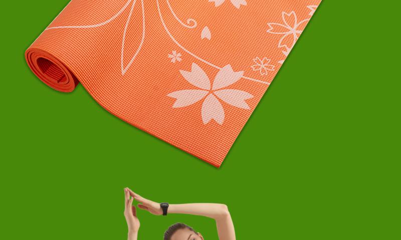 迈乔加厚无味初学6MM防滑运动瑜伽垫环保加宽愈加健身毯垫子男