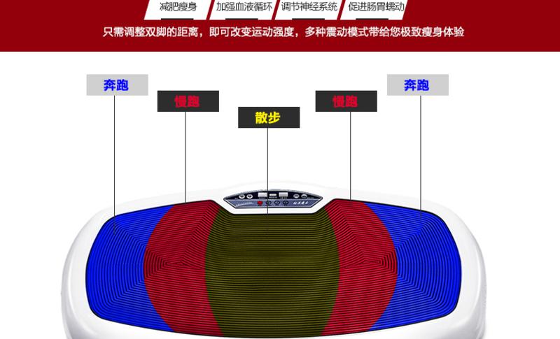迈乔型动派超薄塑身机甩脂机震动机动抖抖机懒人运动机减肥机正品