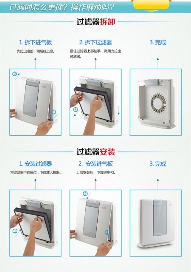 空气净化器 荣事达空气净化器 去除PM2.5 除甲醛除异味RS-JC27R