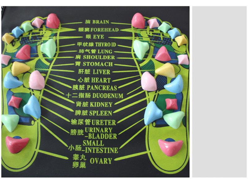 红兔子 长方形石子路二合一脚底按摩垫