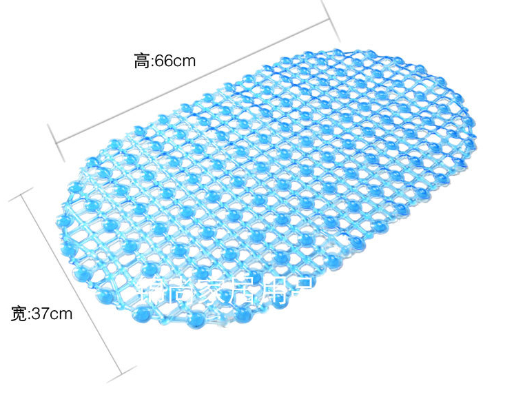 红兔子 卫生间地垫吸盘防滑垫浴室垫洗澡间垫PVC防滑垫 款式颜色随机