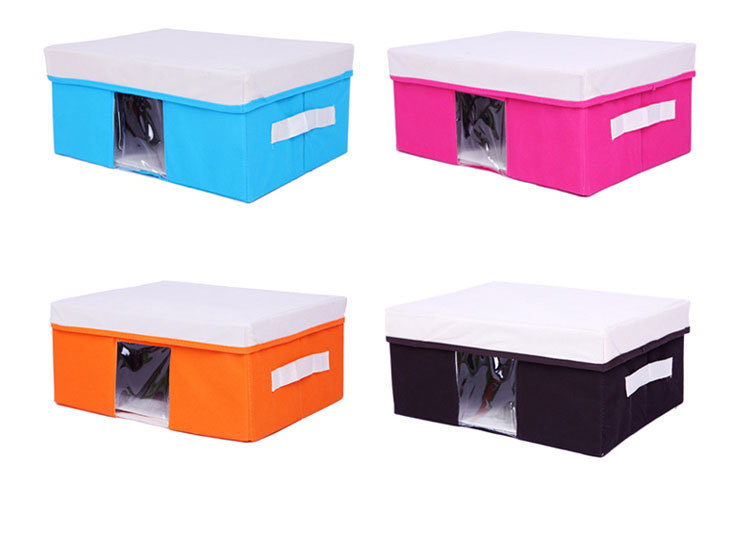 友纳 多功能透明窗可视三件套 收纳箱 收纳盒 可视箱（大号）