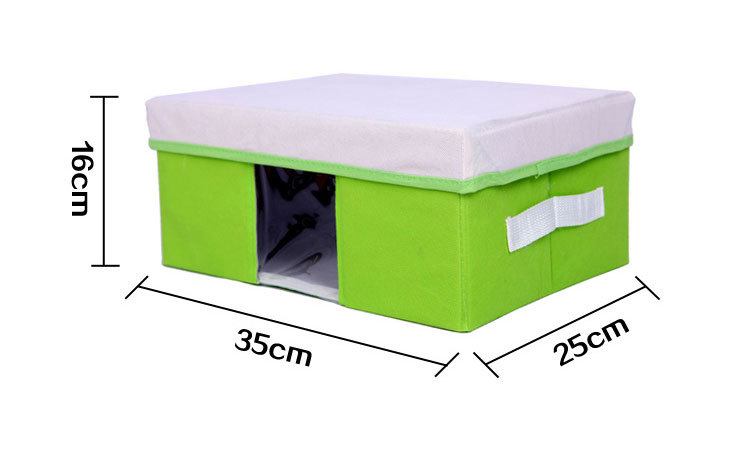 友纳 多功能透明窗可视三件套 收纳箱 收纳盒 可视箱（大号）