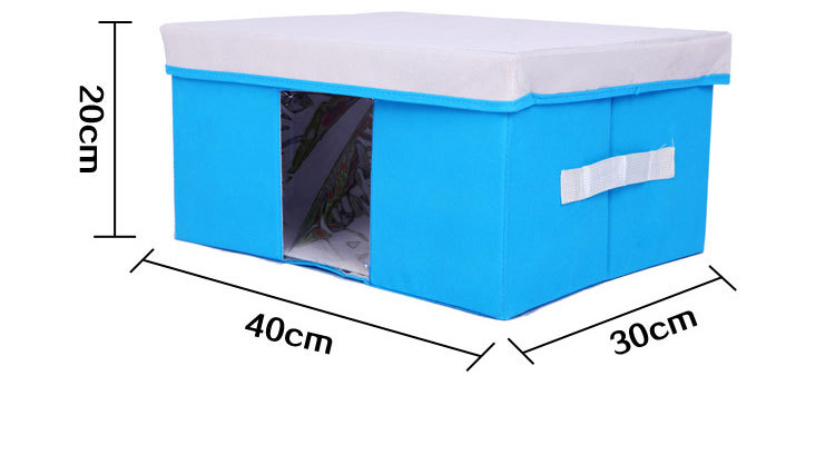 友纳 多功能透明窗可视三件套 收纳箱 收纳盒 可视箱（中号）