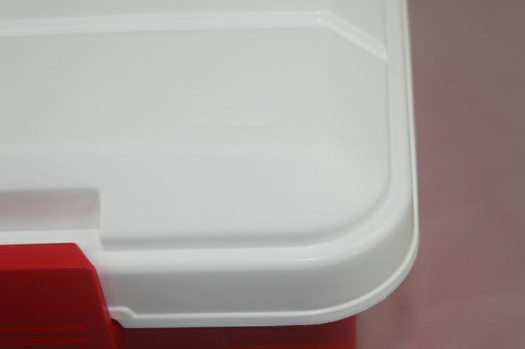 圣强 车载箱 收纳箱塑料大号 整理箱 储物箱 环保无味 承重120KG红色